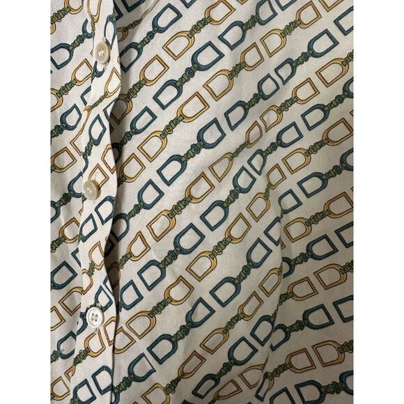 Talbots Women's Long Sleeve Shirt Size 10P Button Down - Picture 2 of 3